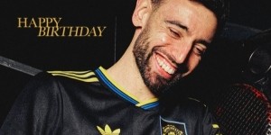 曼联官方祝B费31岁生日快乐，球员共出战294场贡献99球86助获两冠